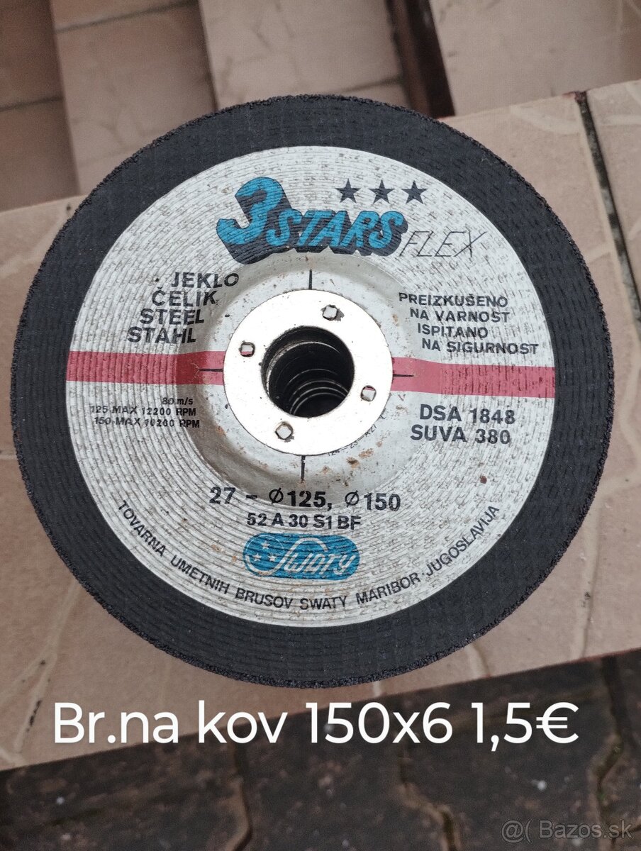 Brúsne a rezné kotúče - 2