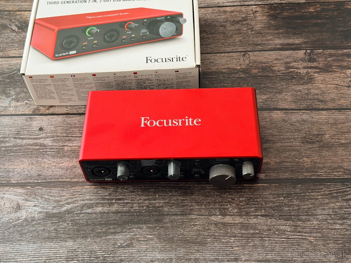 Focusrite Scarlett 2i2 3rd Generation USB - 2