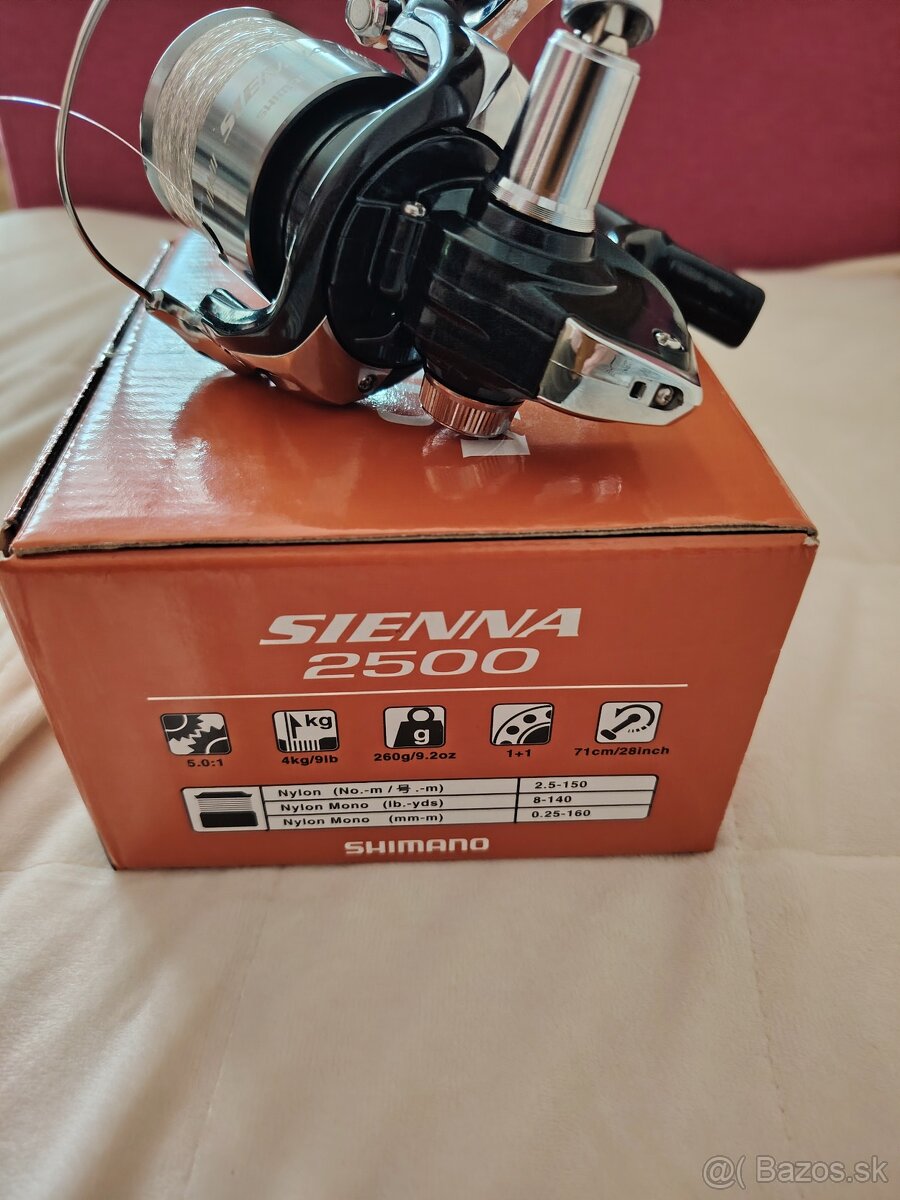 Predám naviják Shimano Sienna 2500 - 2