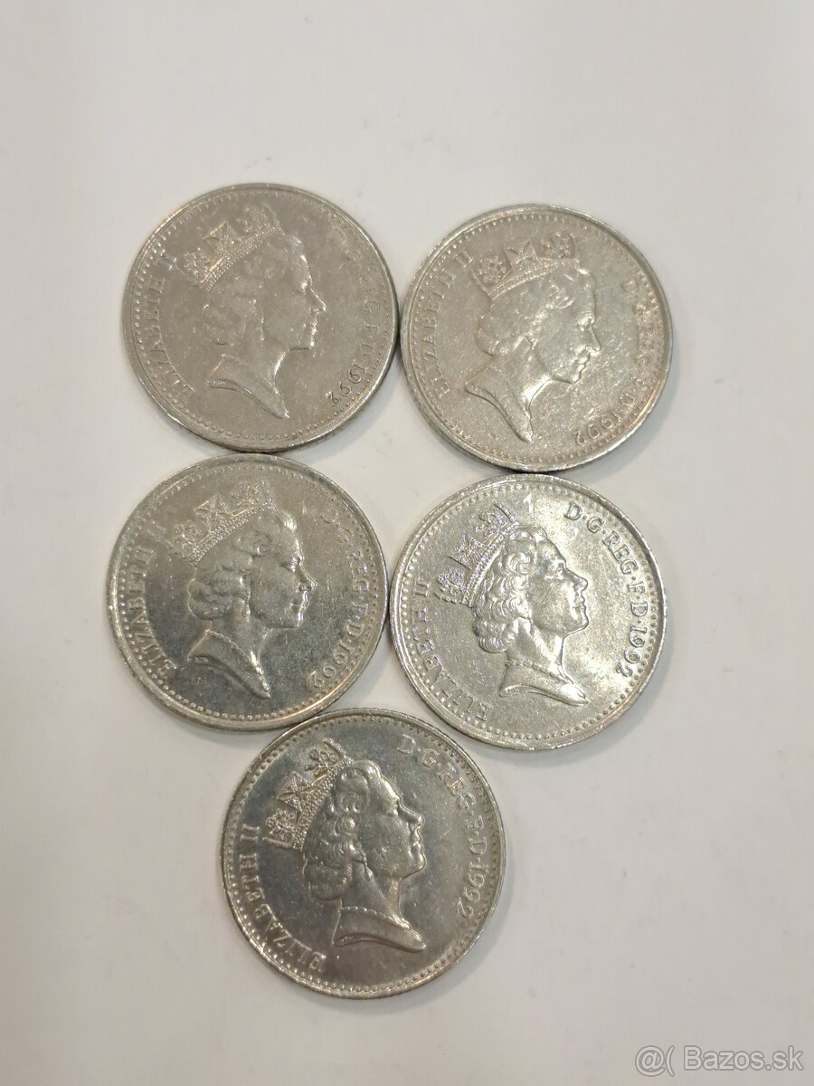 Mince 10 pence 1992 - 2