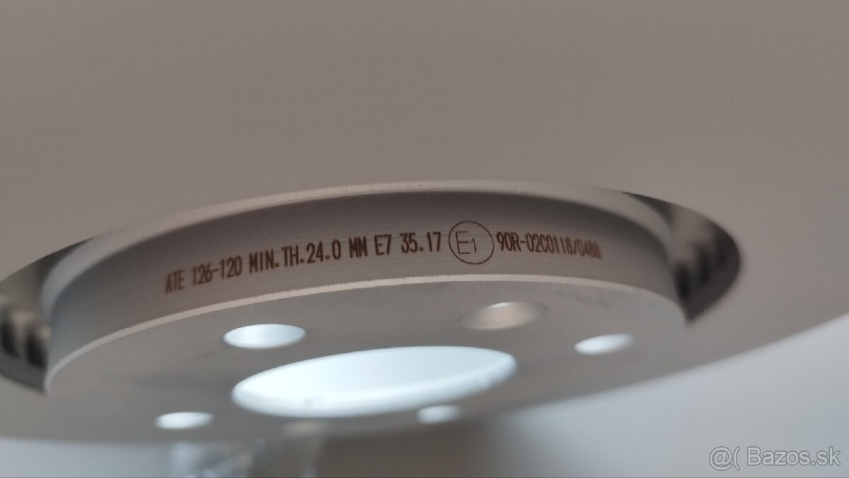 Predné brzdy Peugeot Citroen 283mm - 2