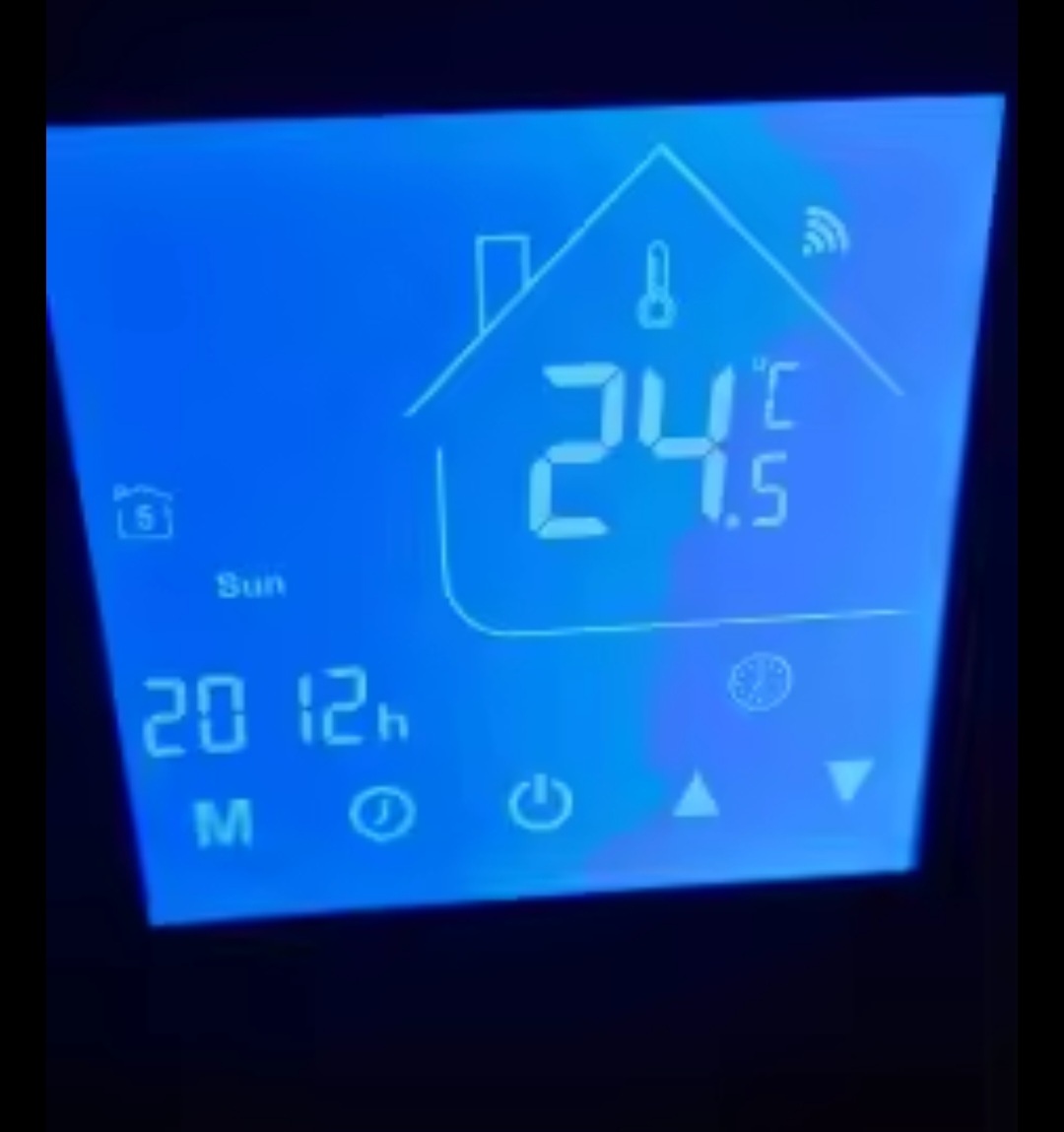termostat na vodné kurenie, Wifi. - 2