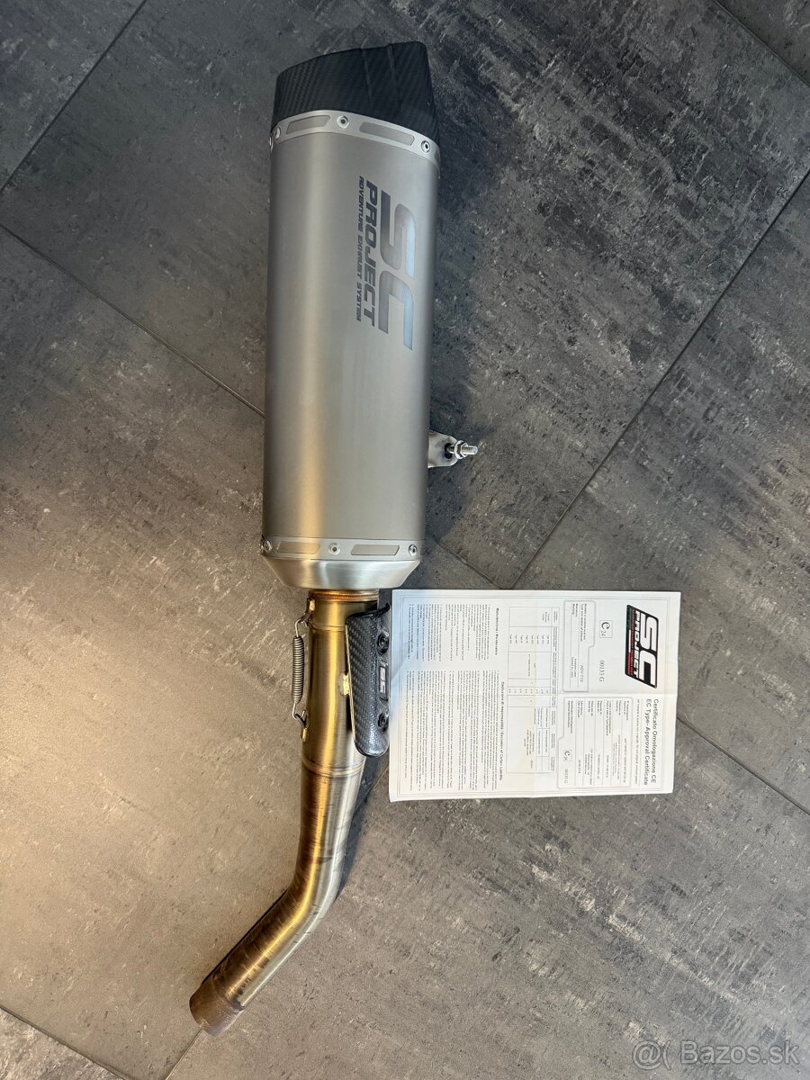 výfuk SC Project Triumph Tiger 800 - 2