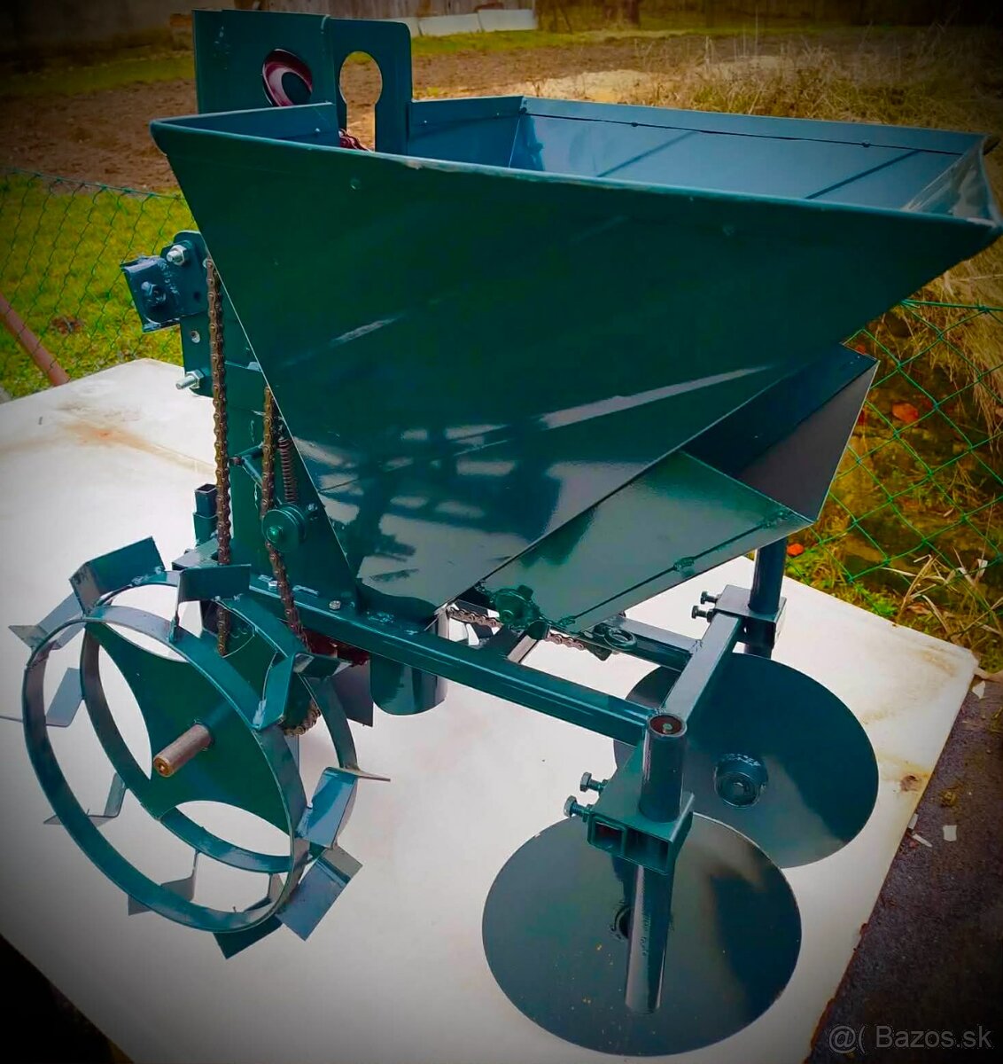 Jednoriadkovy sadzač zemiakov - 2