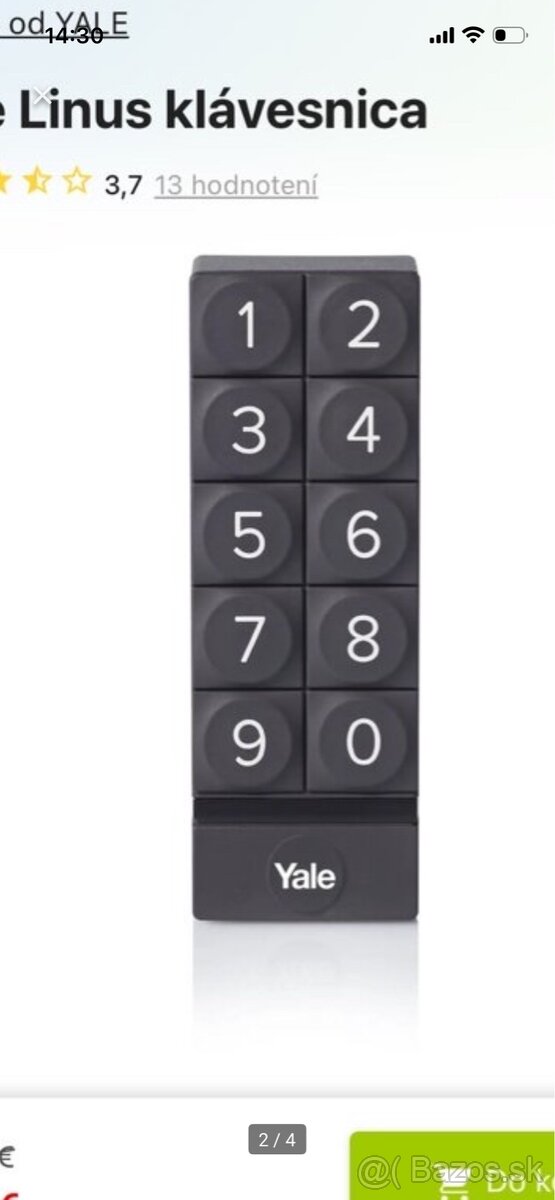 Inteligentný zámok Yale Linus L2 - 2