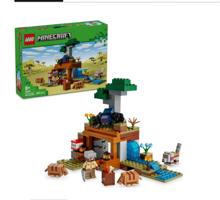 21269 Lego Minecraft – Výprava do bane a pásovec - 2