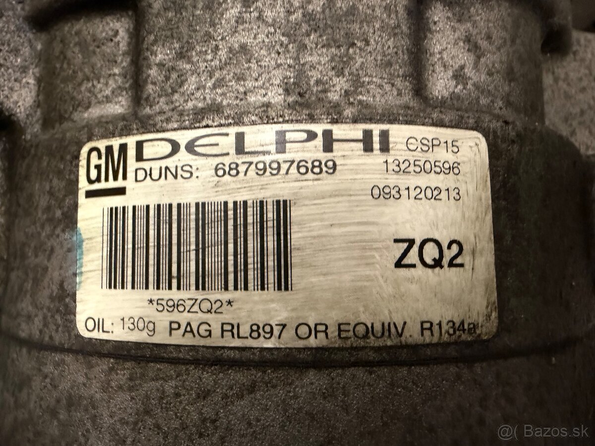 Kompresor klima Delphi GM Delphi 13250596 - 2