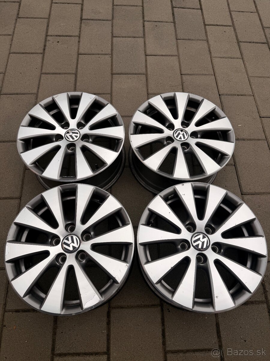 Alu disky 5x112 original VW r16" - 2