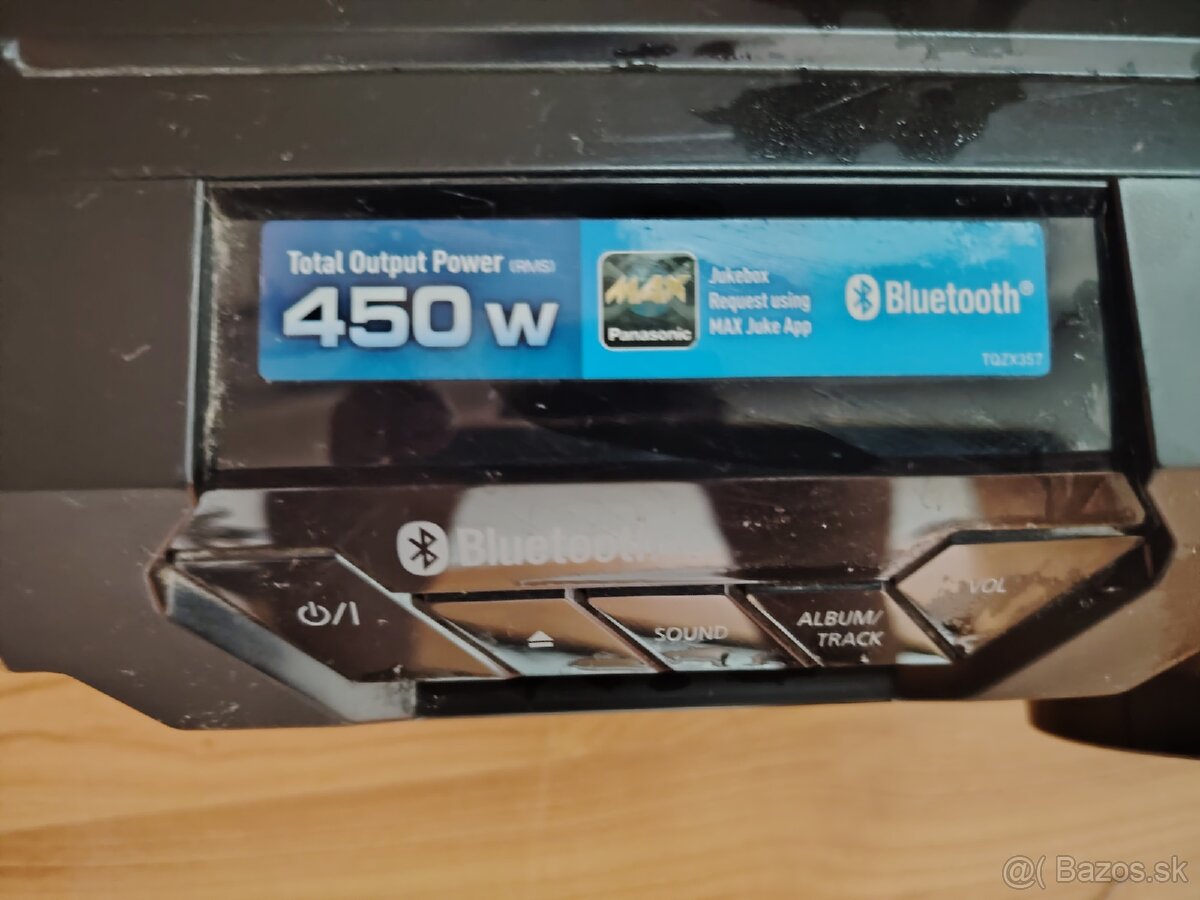 Predám panasonic audio systém 450 watov - 2