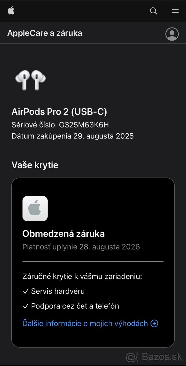 Apple AirPods Pro 2. Generácie - 2