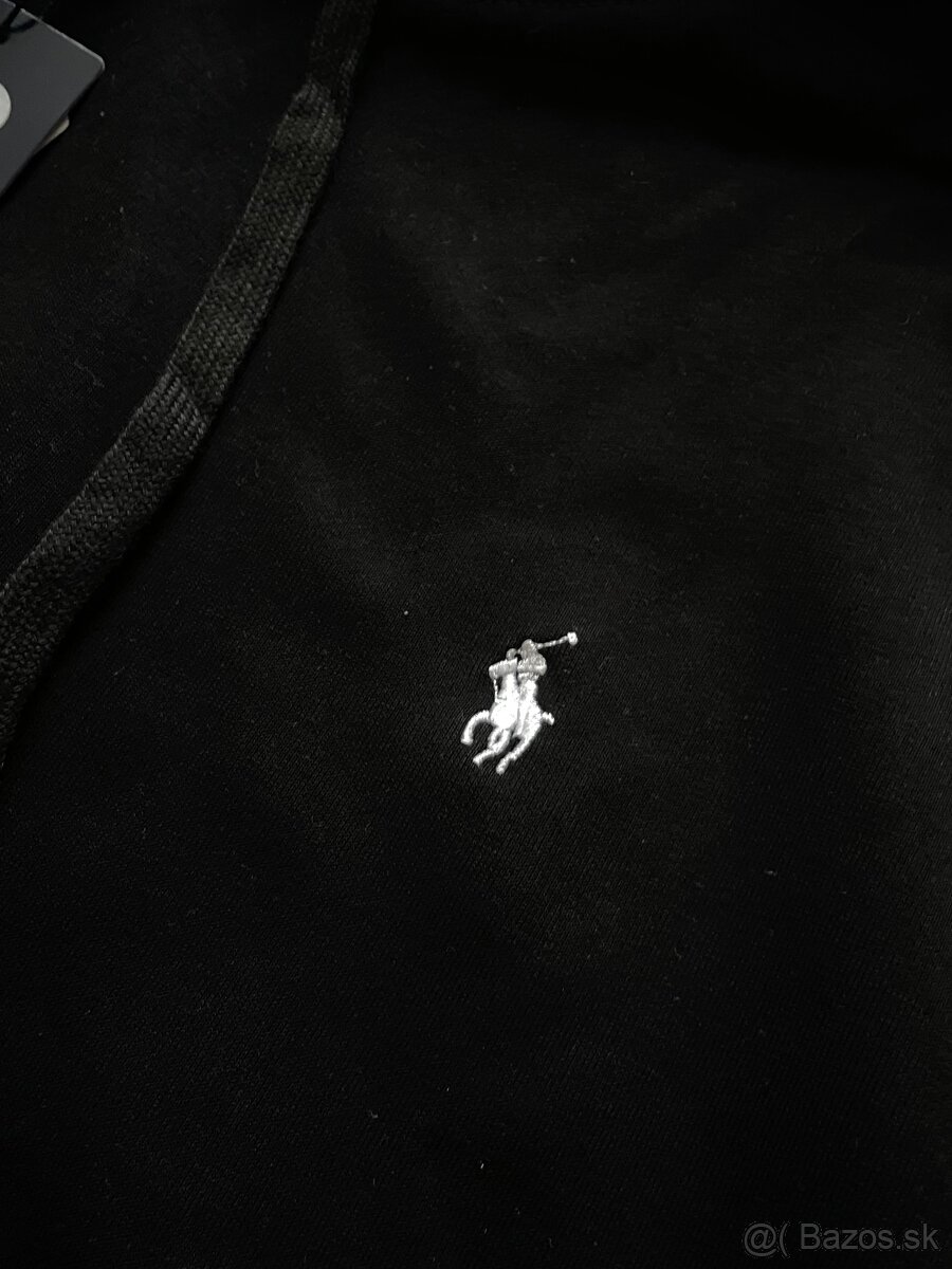 Polo čierna mikina - M - 2
