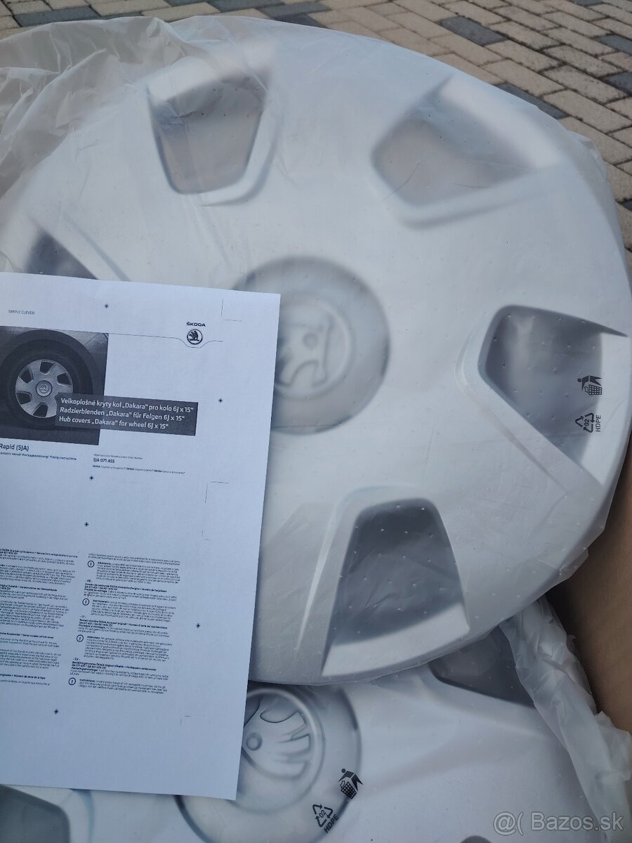 Ozdobný kryt kolesa ŠKODA - 2