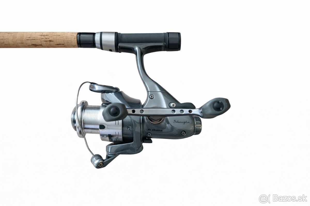 Rybársky prút + naviják – výborný stav - 2