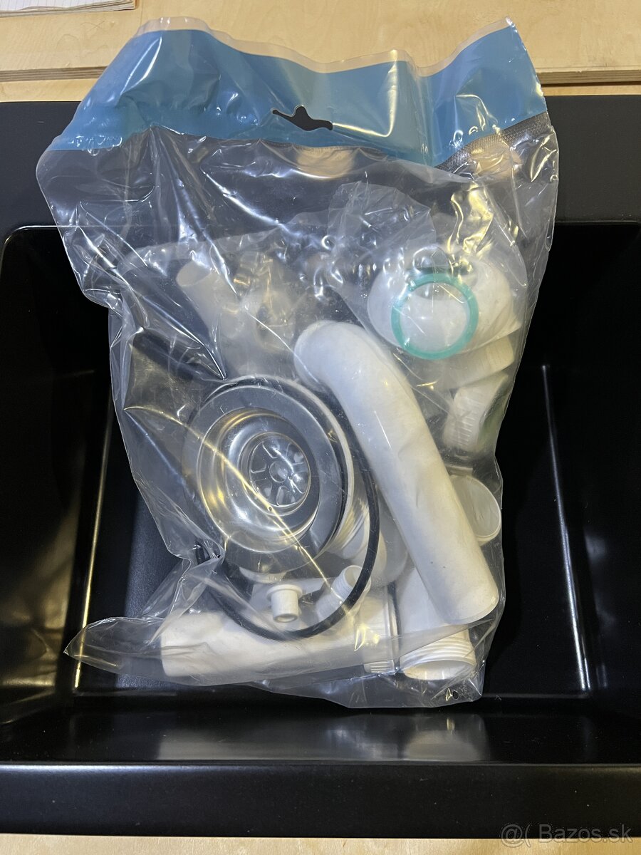 Granitový drez čierny nový - 2