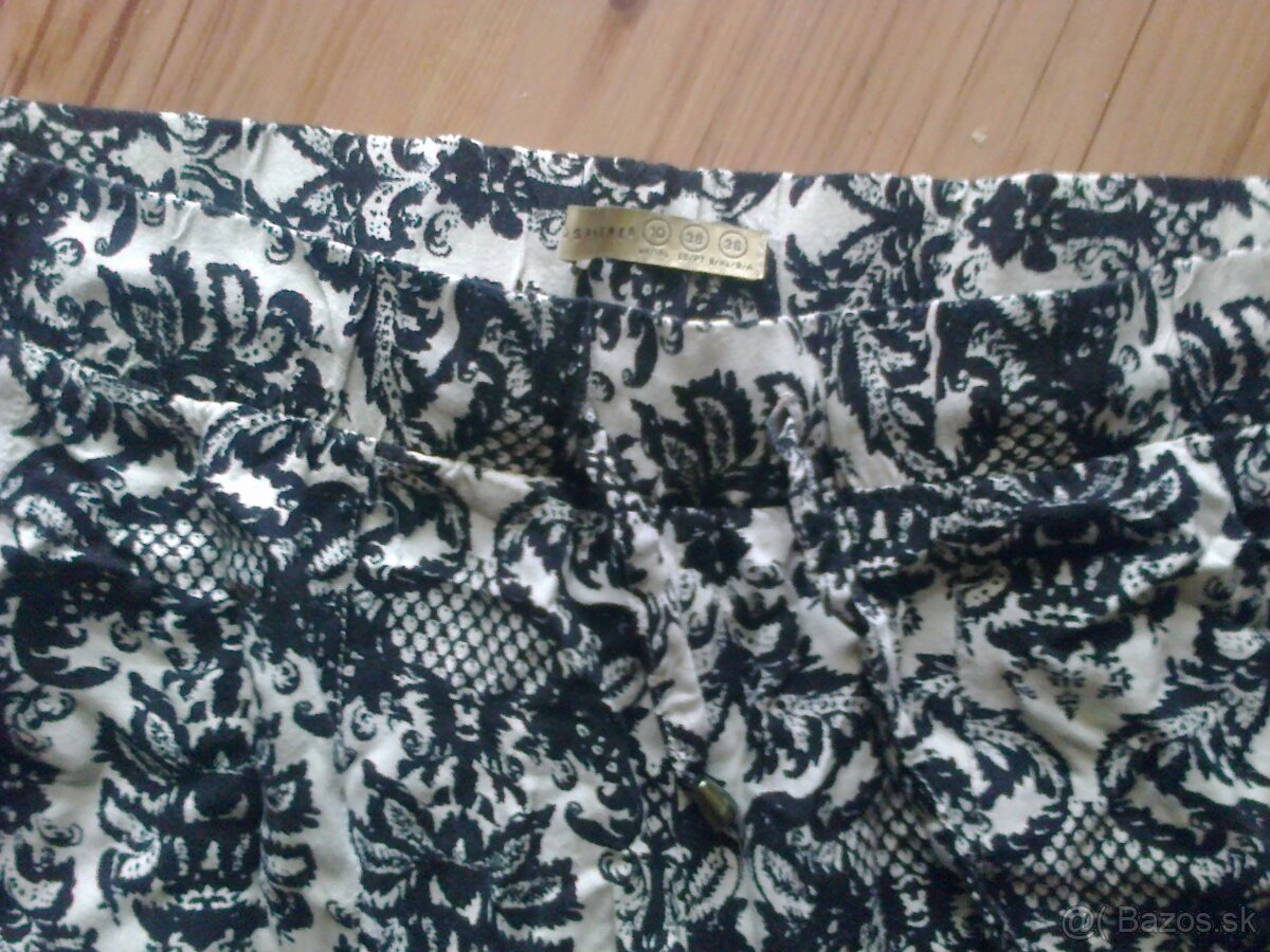 vzorované dámske nohavice - 2
