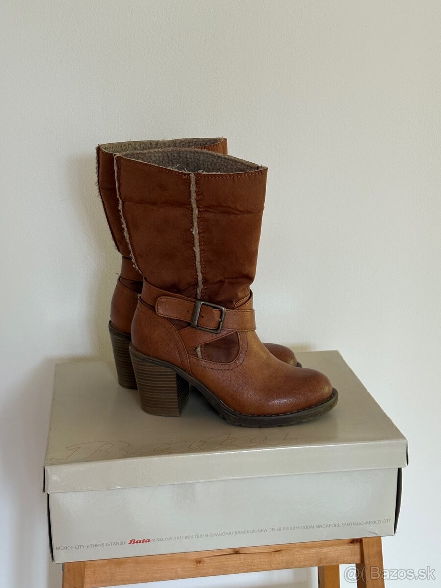 Kožené čižmy Baťa - 2