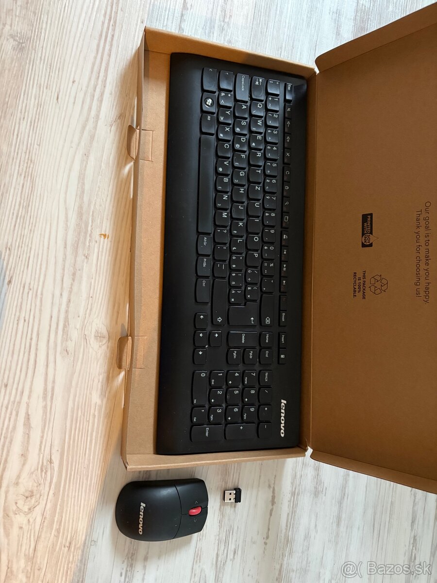 Bezdrotova klavesnica a mys - 2