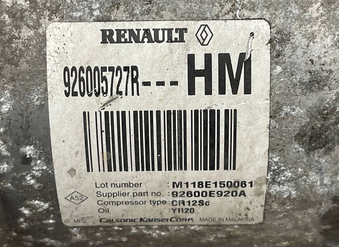 Dacia Dokker 1.6 kompresor klimatizácie - 2