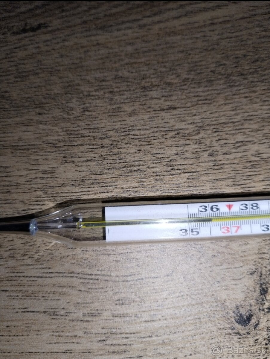 Ortuťový teplomer - 2