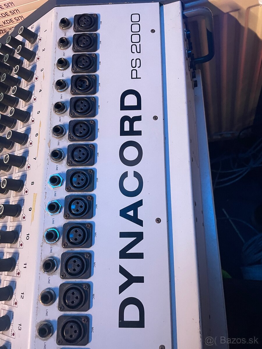 Predám mix Dynacord PS 2000. Znížená cena 100€ - 2