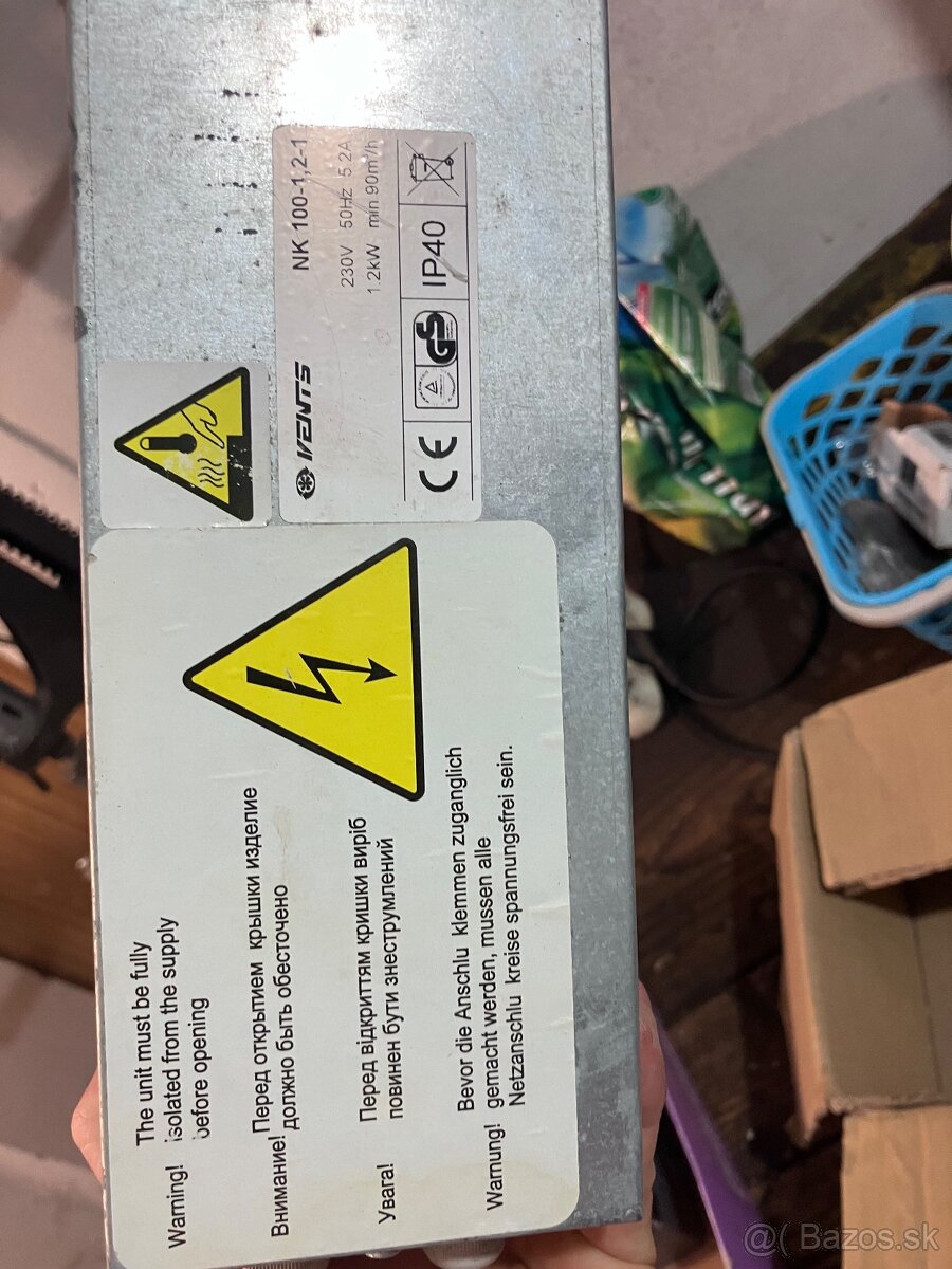 Elektrický potrubný ohrievač - 2