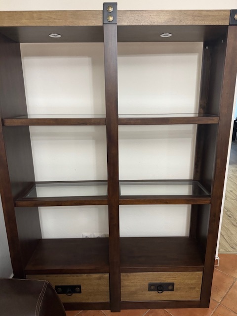 Predám dizajnovú knižnicu Valentti Furniture – masívne drevo - 2