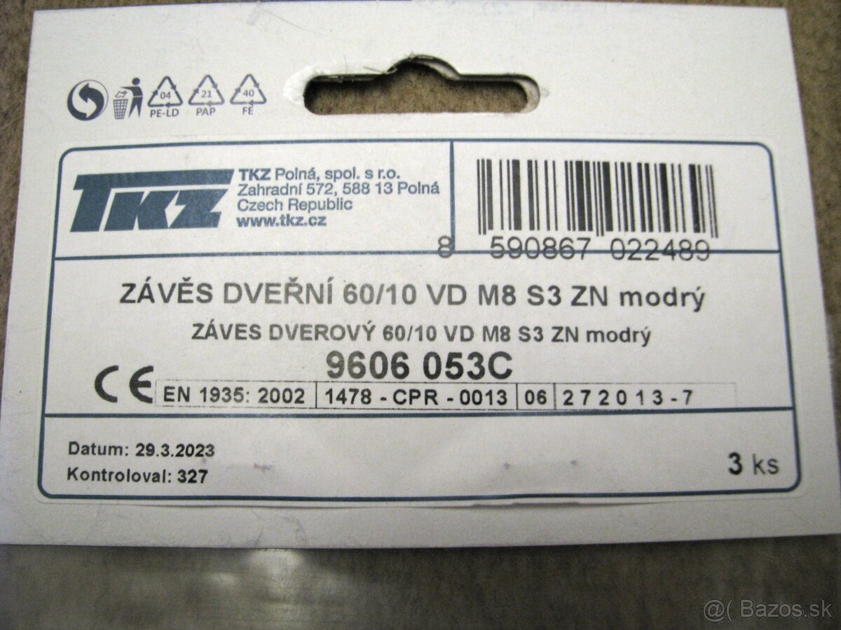 Dverné závesy 18 ks - 2