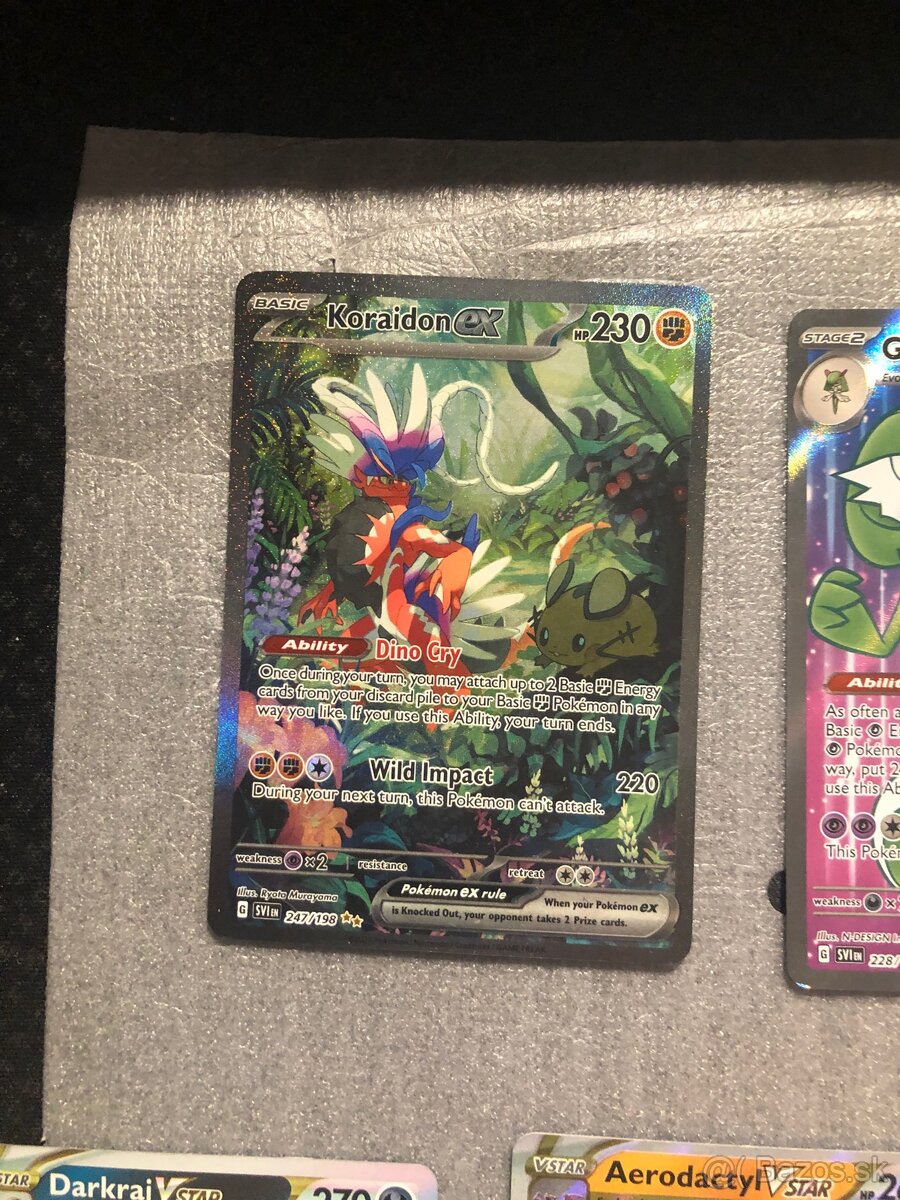 Výber vzácnych POKEMON kariet - 2