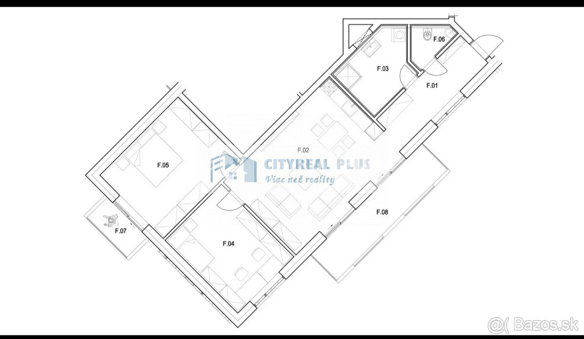 POSLEDNÝ 3 IZBOVÝ BYT NA PREDAJ Moderné bývanie v srdci Šu - 2