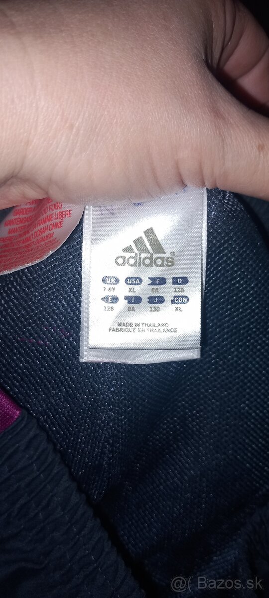 Dievčenské športové nohavice Adidas - 2