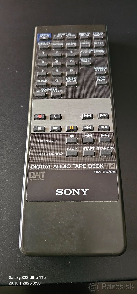 Predám DAT Sony DTC-690 - 2