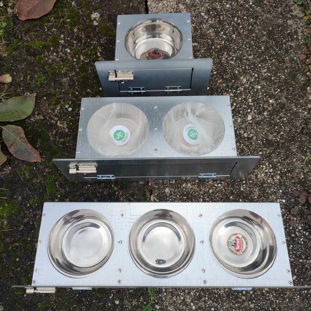 Kŕmne pulty výsuvné Zinkované - 2