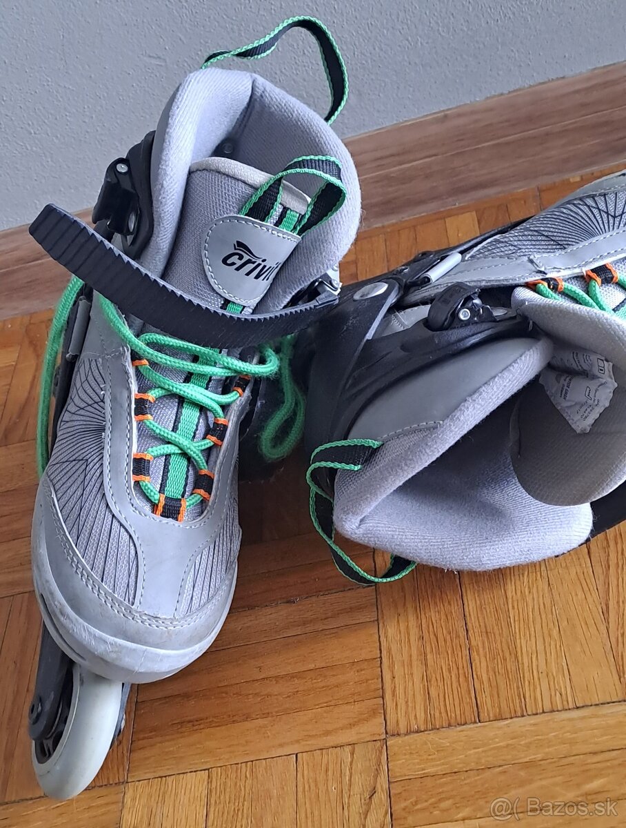 Predám kolieskove korčule 33-37 - 2