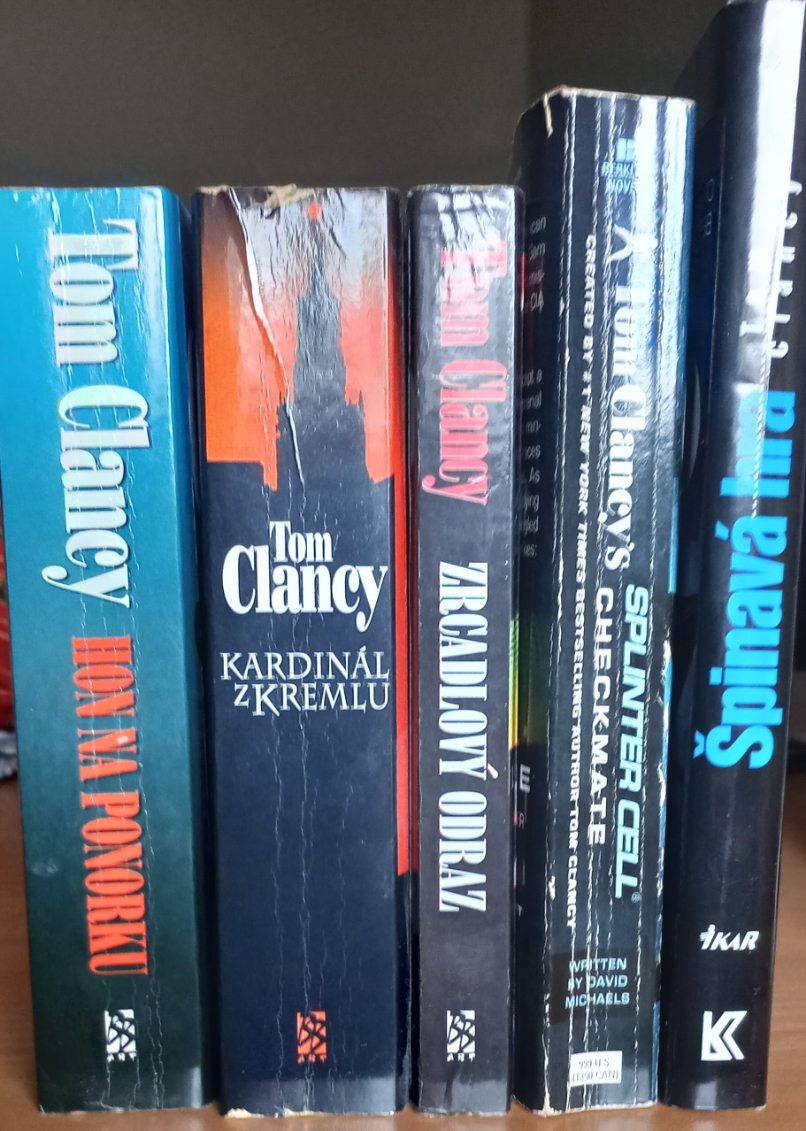 Tom Clancy - cz, sk, aj - 2