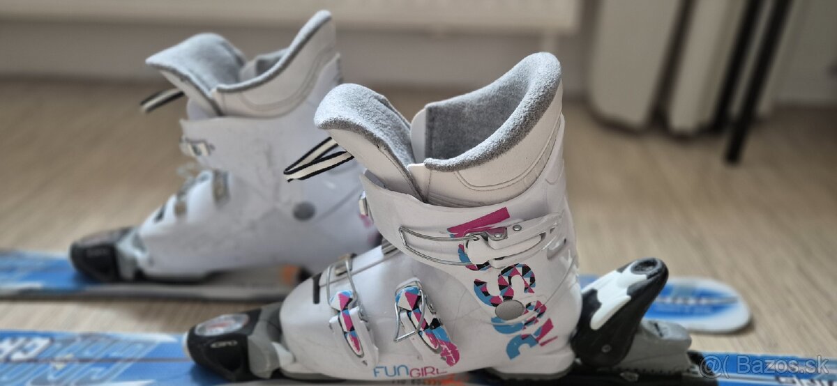 Detské lyže + lyžiarky - 2