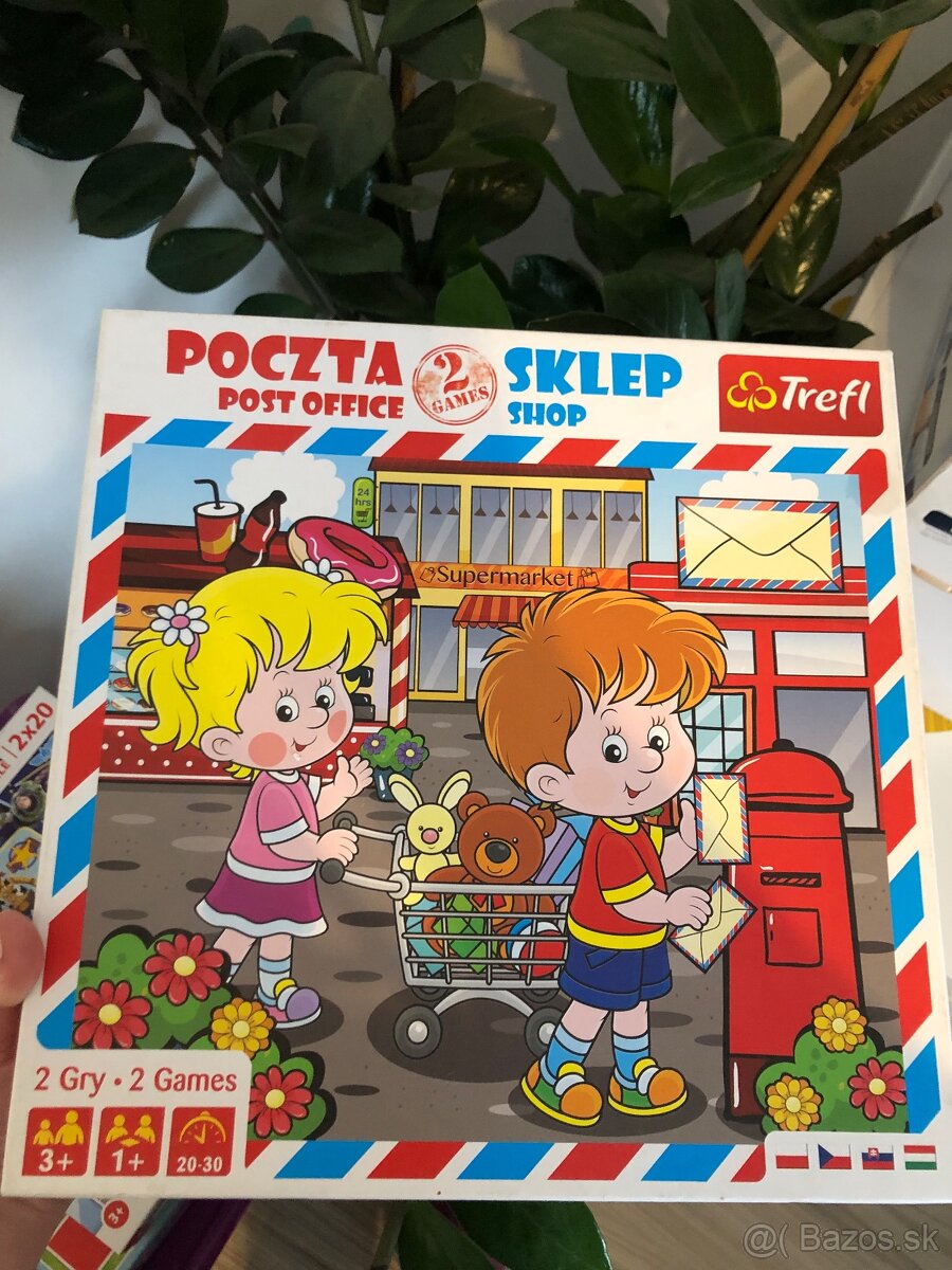 Posta a obchod spoločenská hra - 2