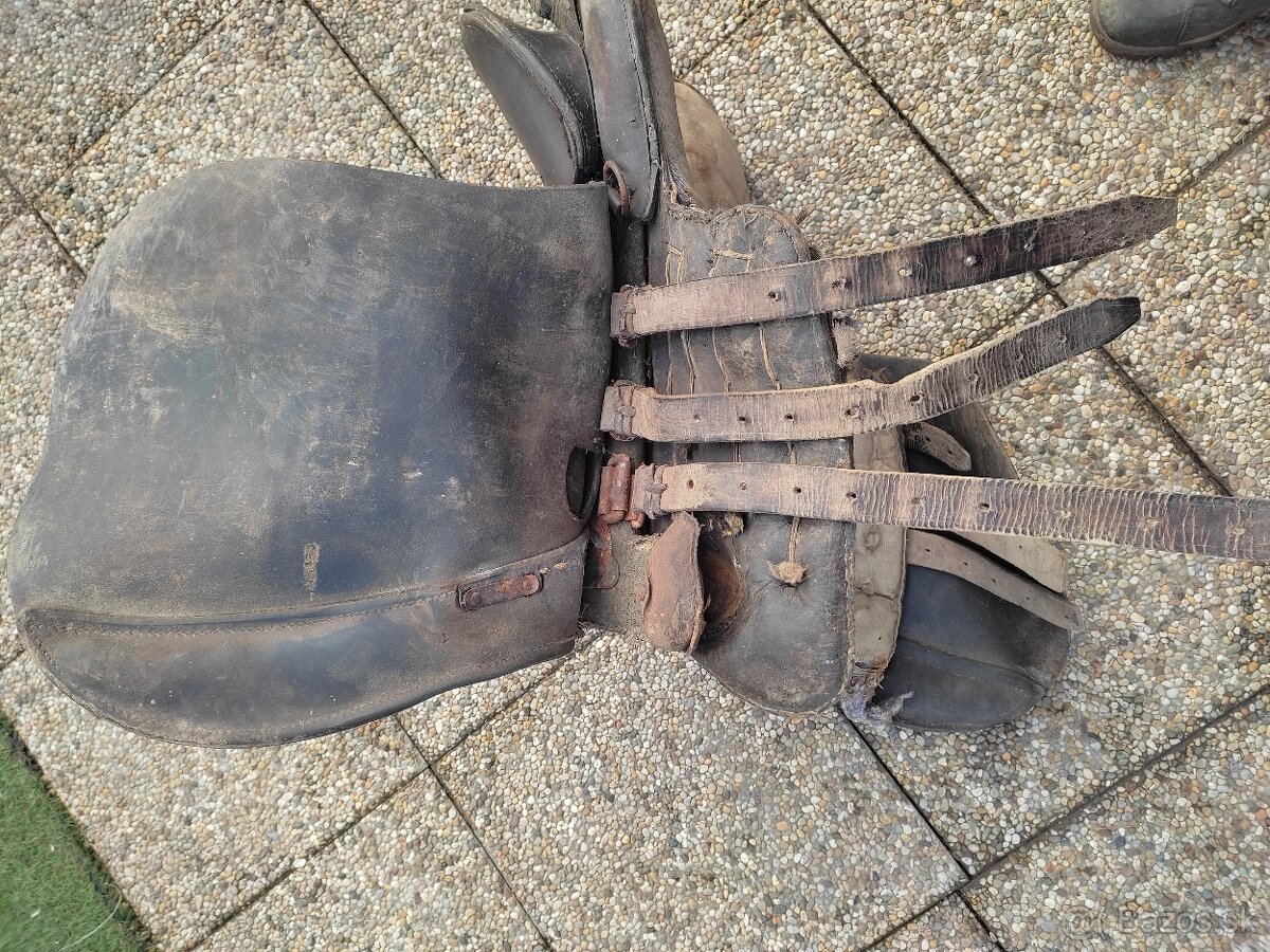 WW2 wehrmacht konské sedlo - 2