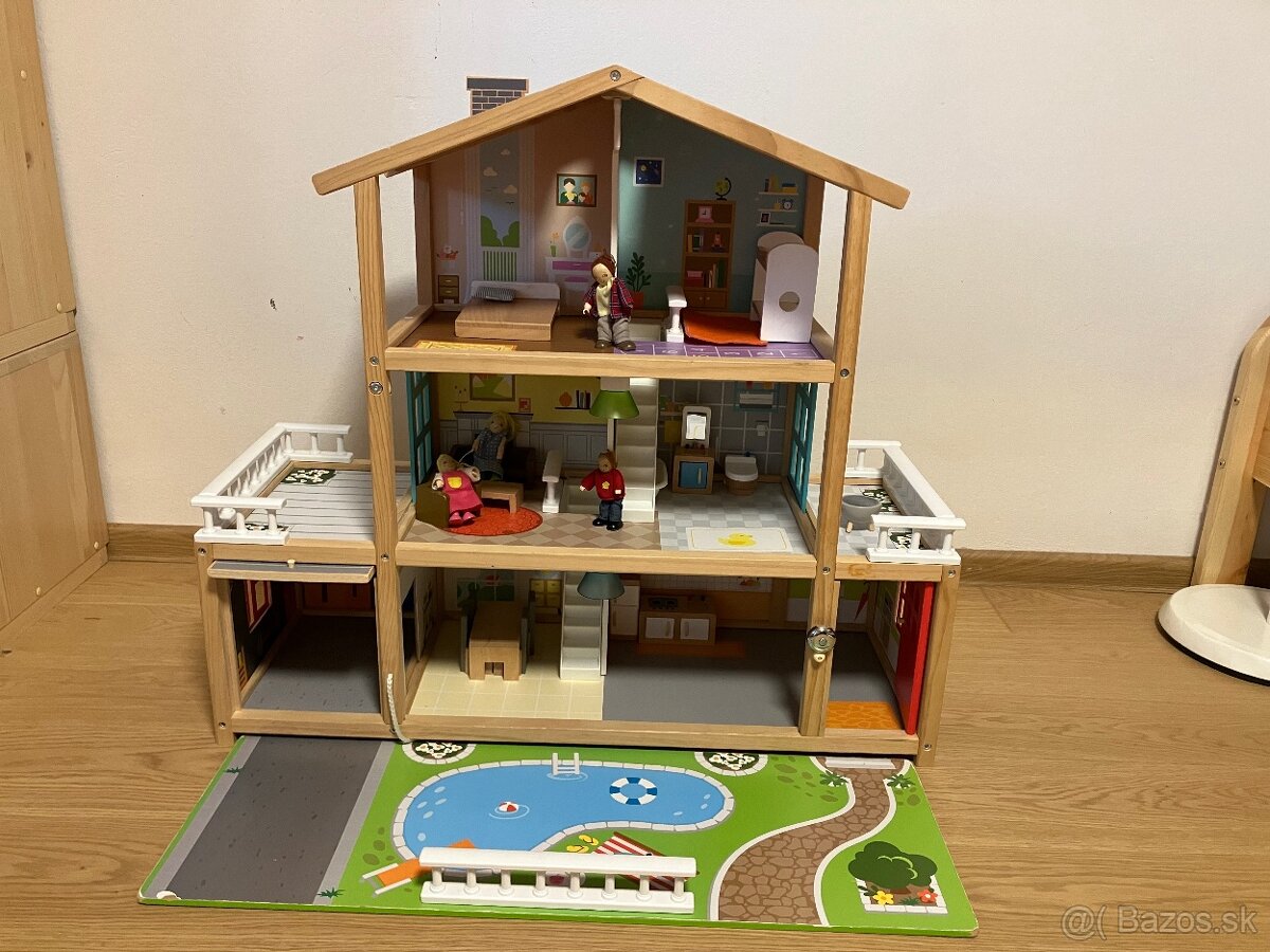 Predám detský drevený domček HAPE - 2
