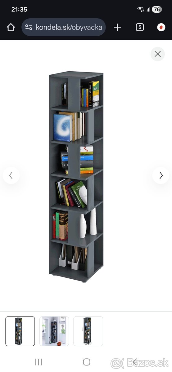 Rohovy policovy regal - 2