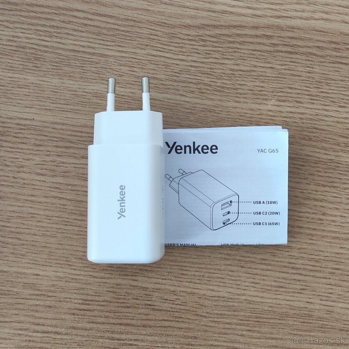Predám nabíjačku Yenkee 65W - 2