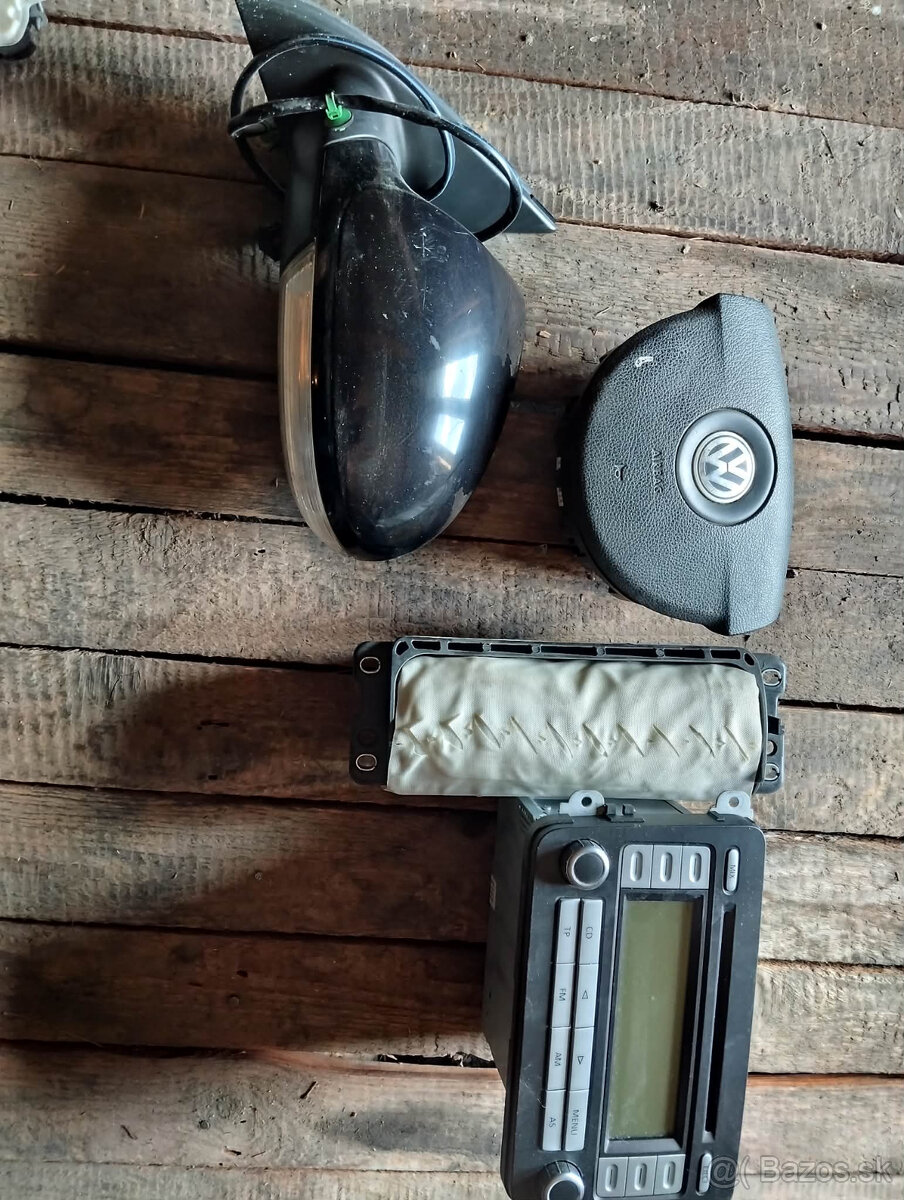 zadny naraznik, airbag, passat b6, vw - 2