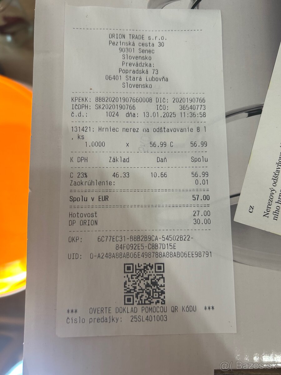 Hrniec na odšťavovanie - 2