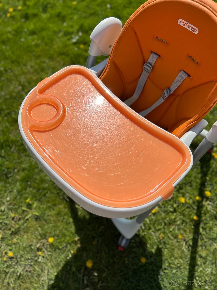 Peg Perego Stolička jedálenská Prima Pappa Follow Me 2022 - 2