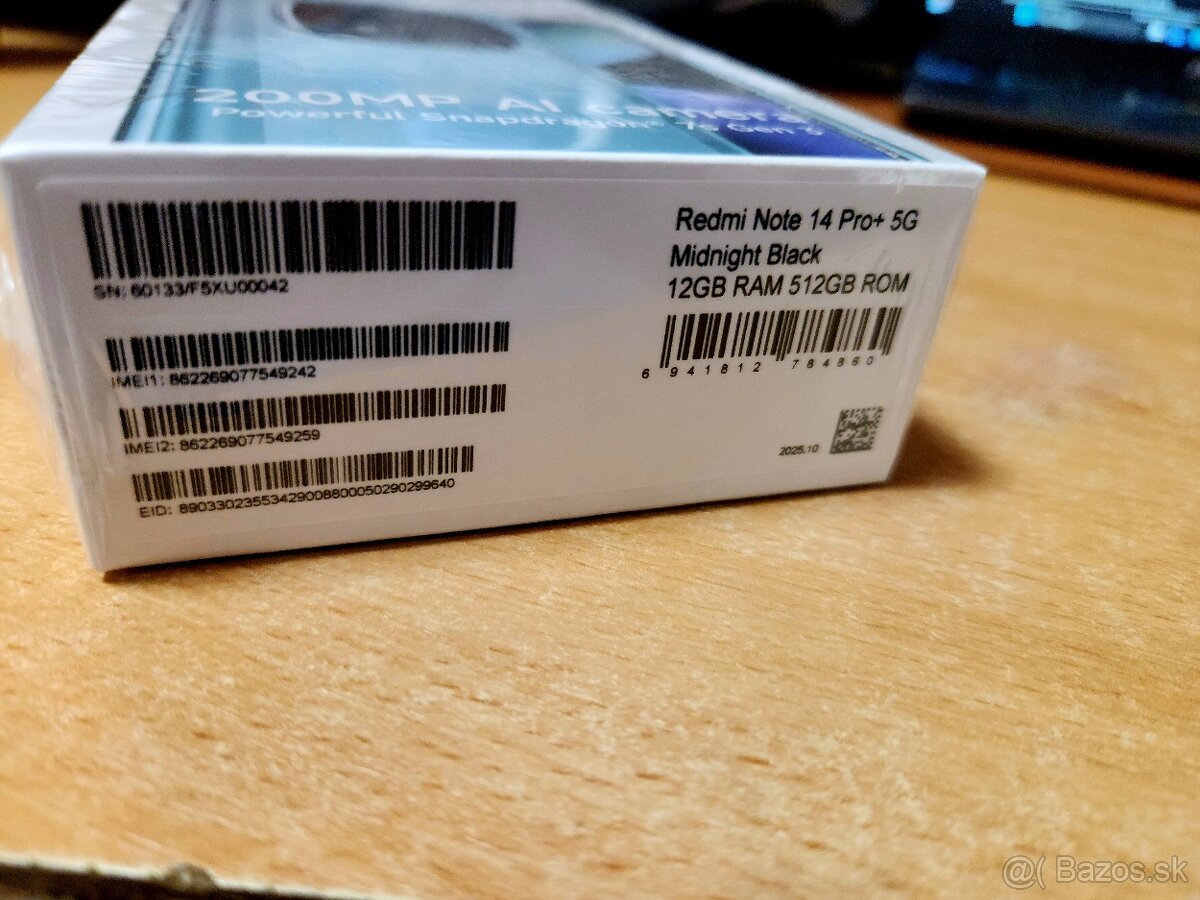 Xiaomi Redmi Note 15 pro+ 5G 12/512GB - 2