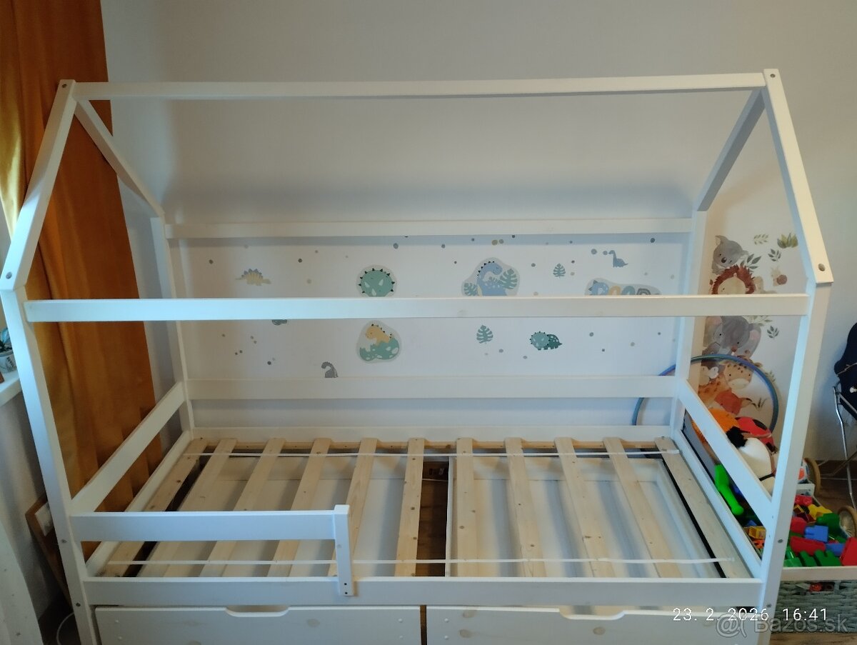 Domčeková posteľ 90x200 cm - 2