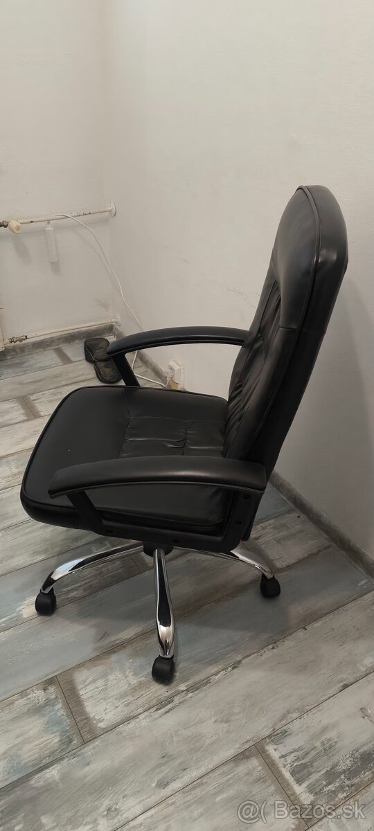 Kancelárske kreslo kožené - 2