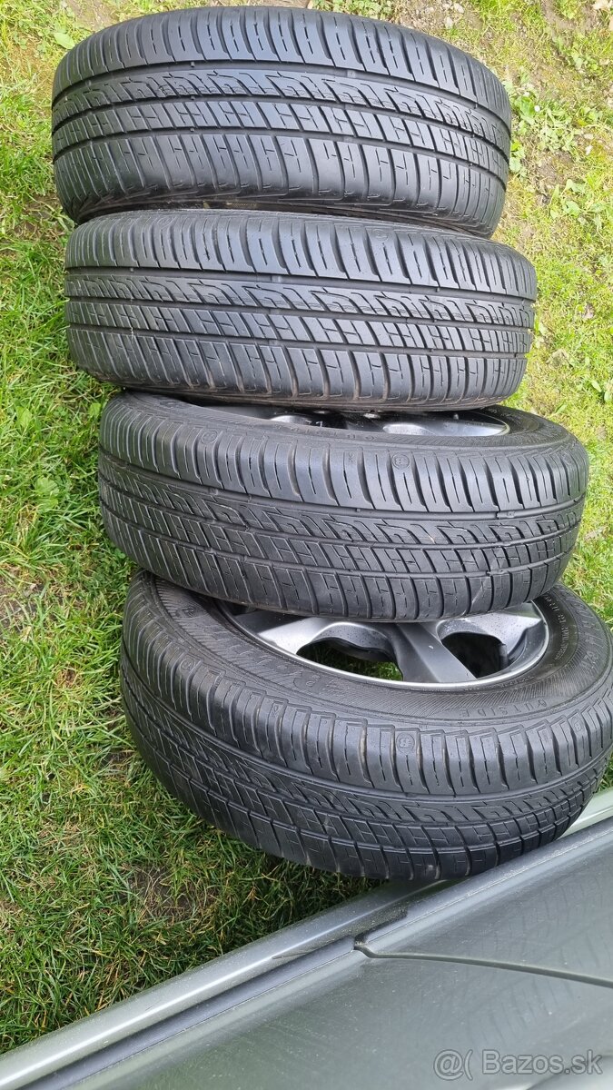 Elektrony R14 FABIA 5x100 na lete 185/60/14. - 2