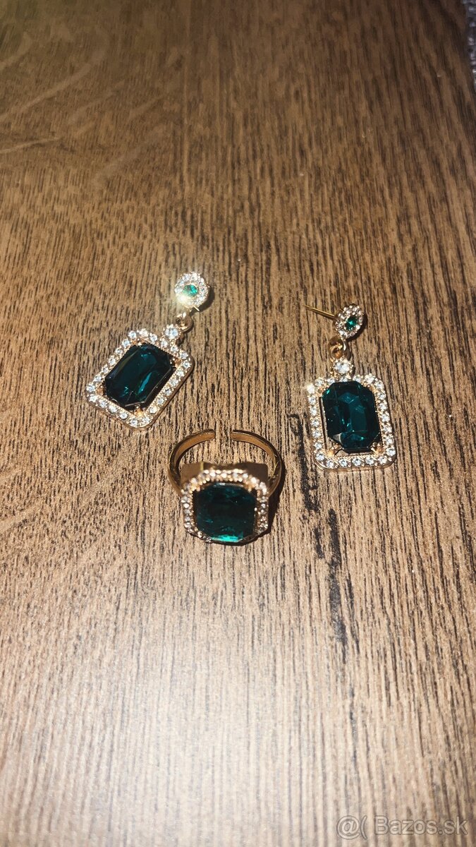 dámsky prsteň a náušnice - 2