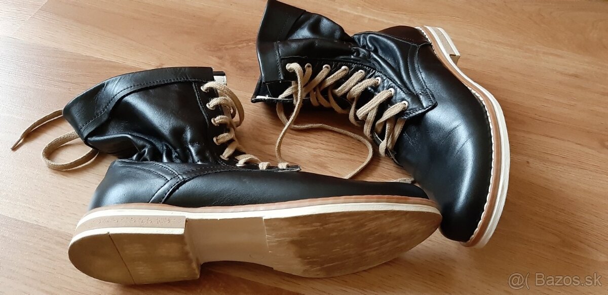 Kožené prechodné topánky 37 - 2