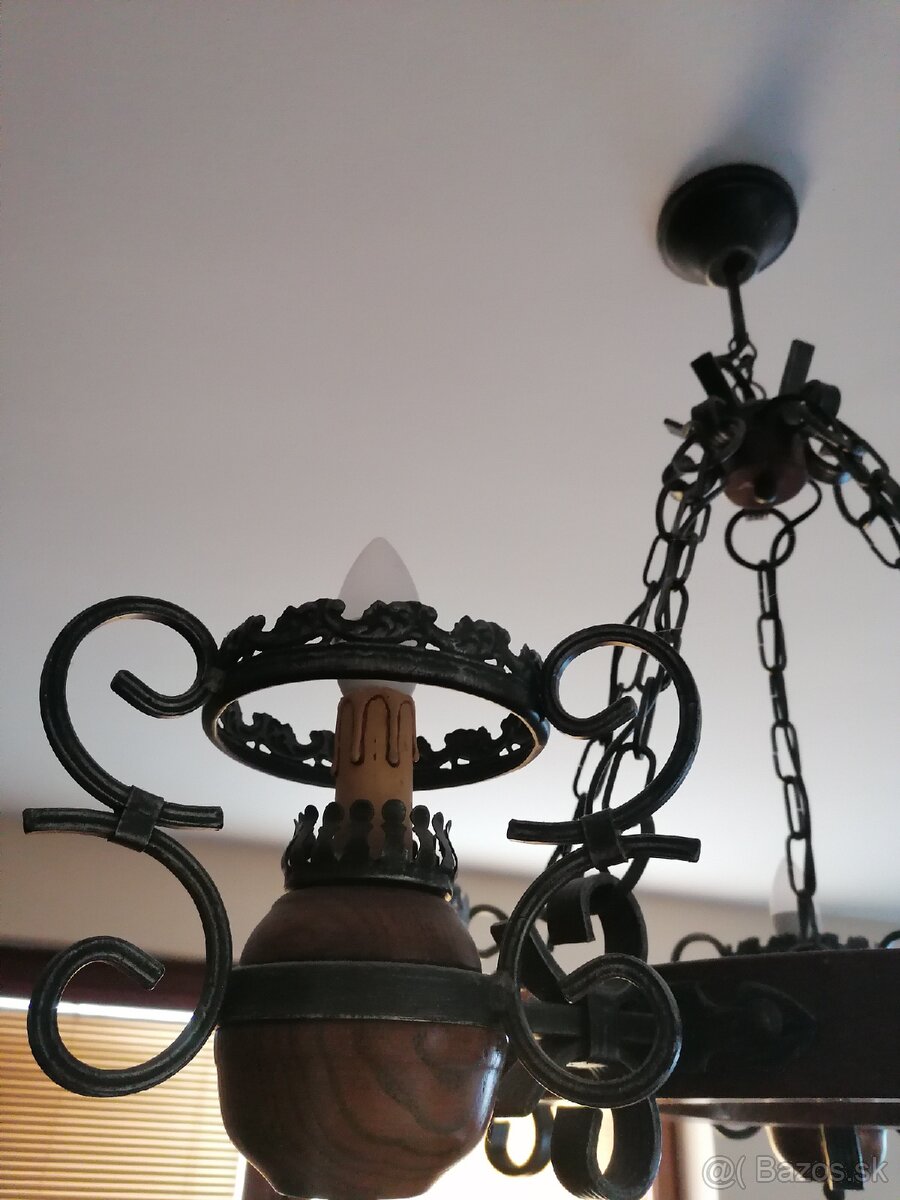 Rustikálny luster - 2
